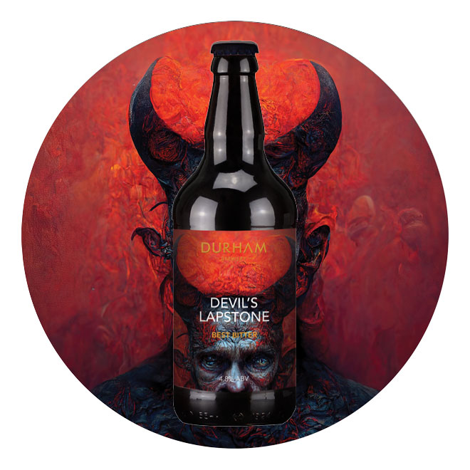 Devil's Lapstone beer artwork