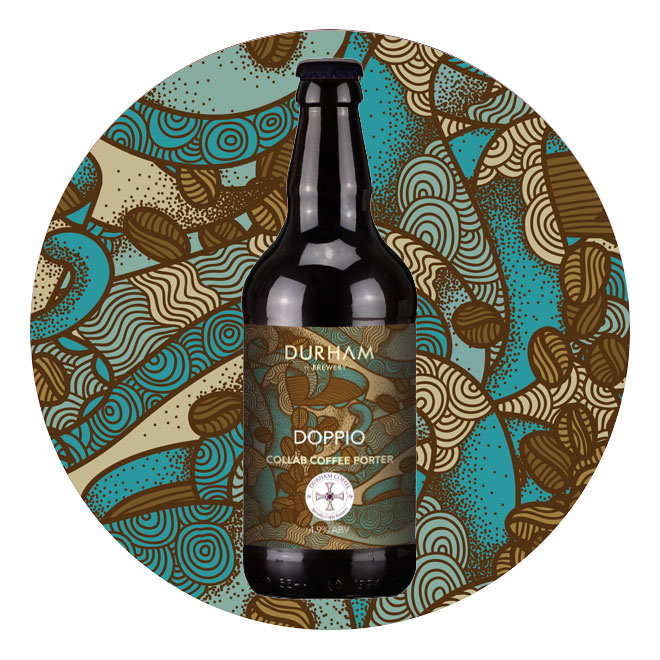 Doppio beer artwork