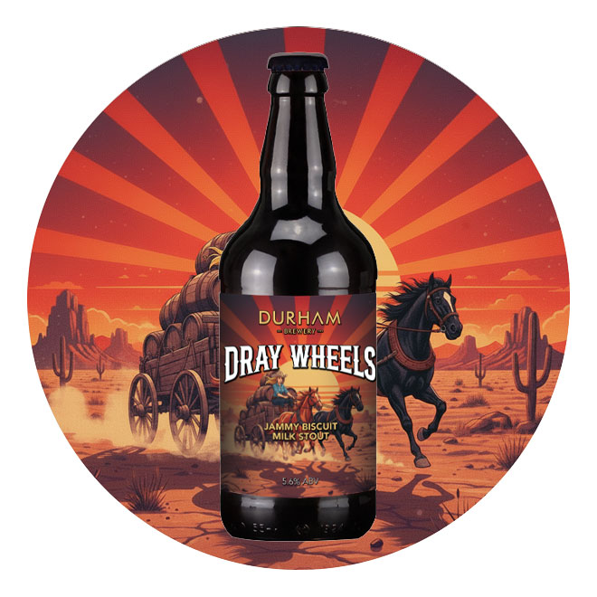 Dray Wheels beer artwork