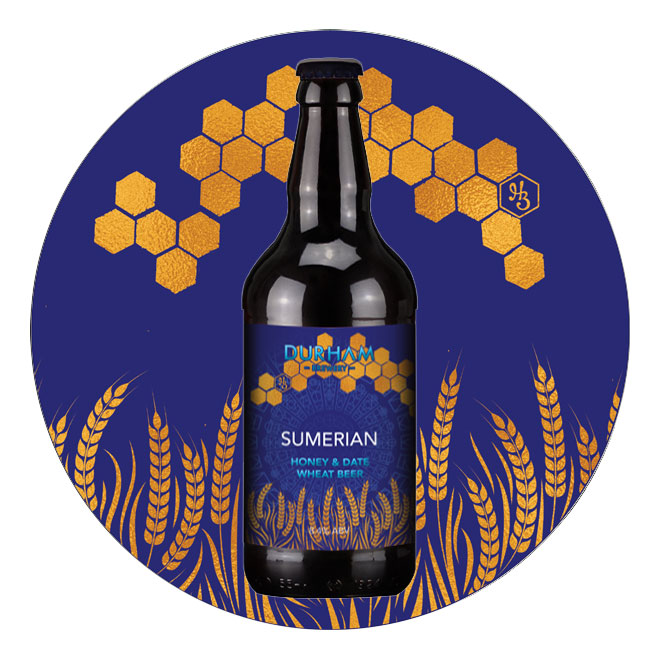 Sumerian beer artwork