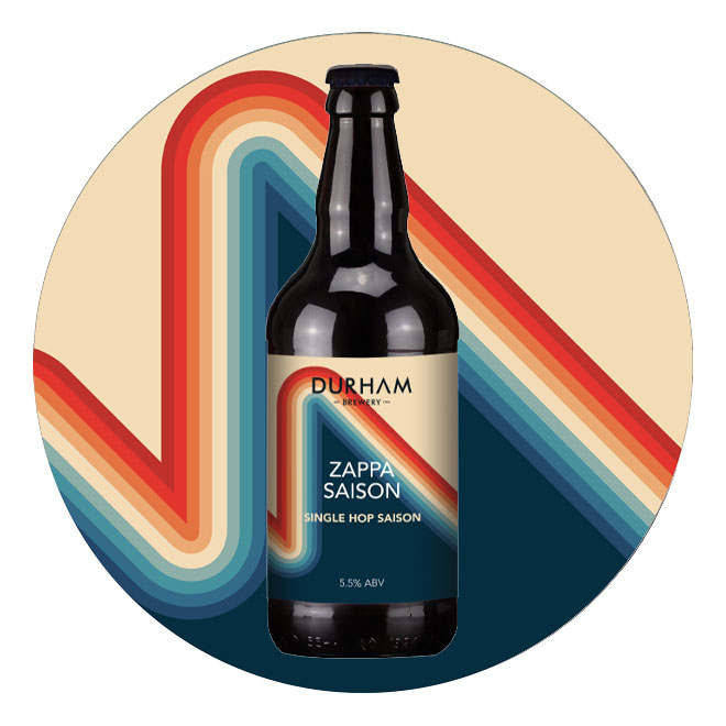 Zappa Saison beer artwork