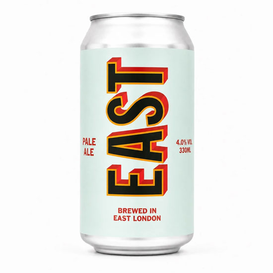 EAST Pale Ale beer artwork
