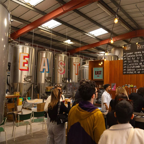 East London Brewing Co. Taproom taproom