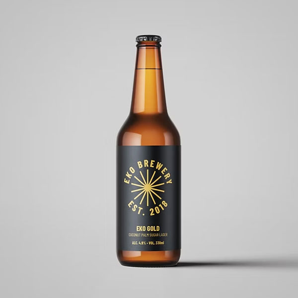Eko Gold beer artwork