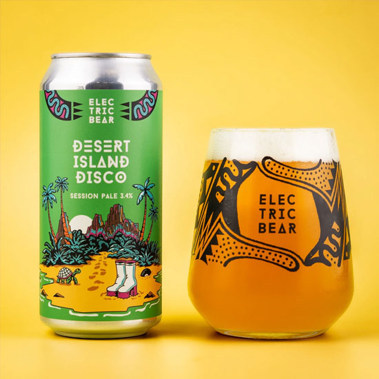 Artwork for Desert Island Disco by Electric Bear Brewing