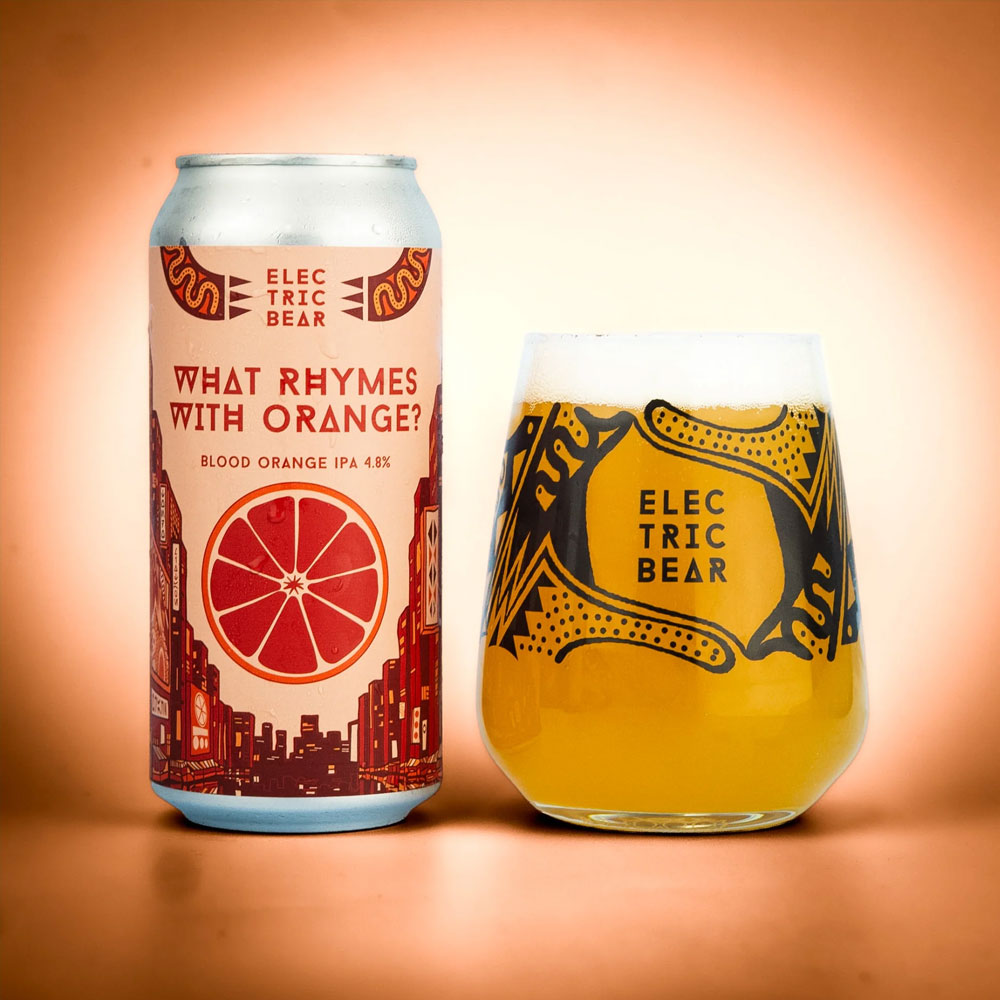 What Rhymes With Orange? beer artwork