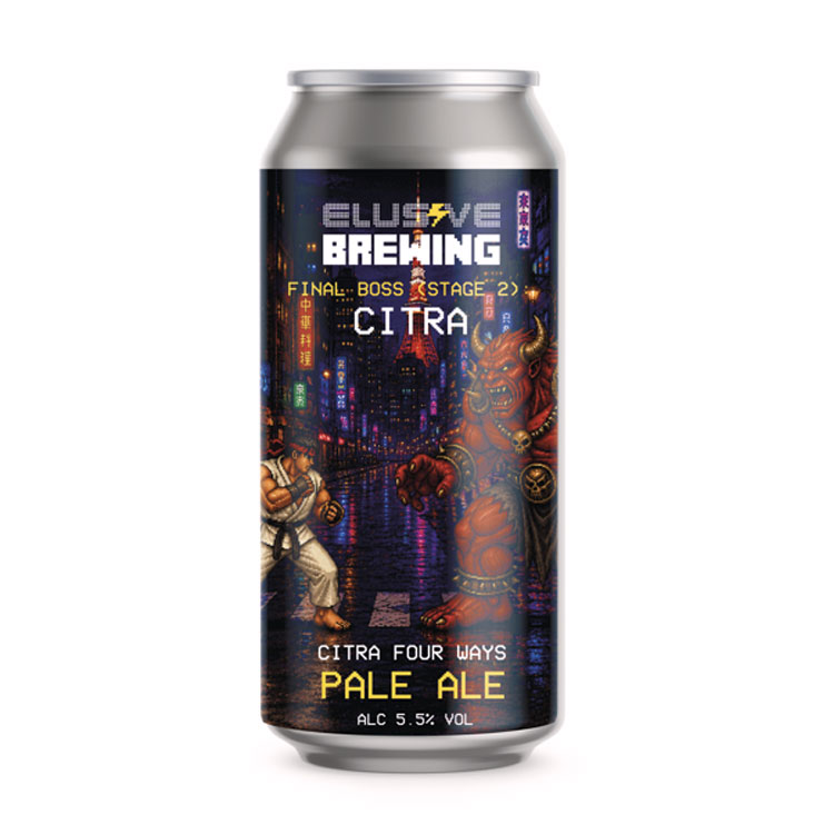 Final Boss (Stage 2): Citra beer artwork