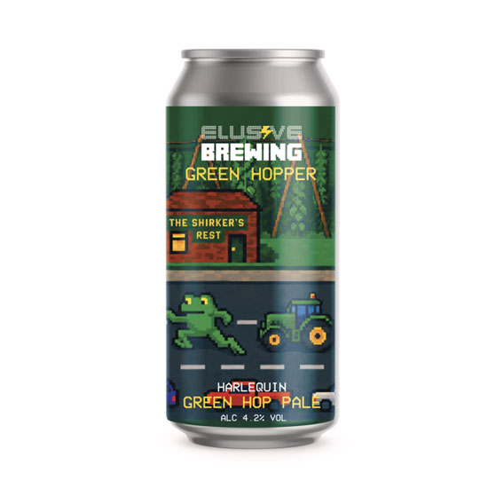 Artwork for Green Hopper by Elusive Brewing