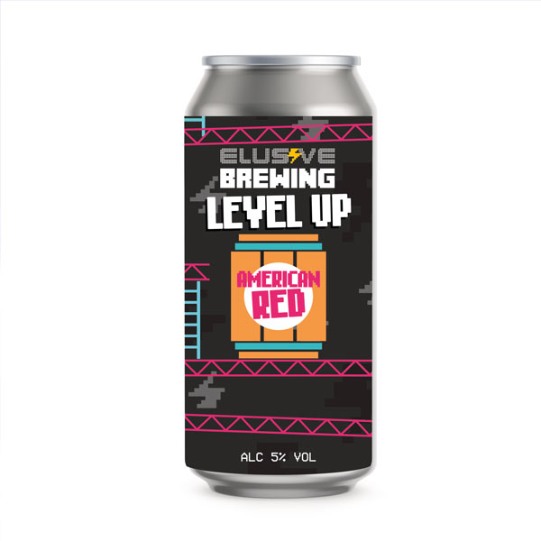 Level Up beer artwork