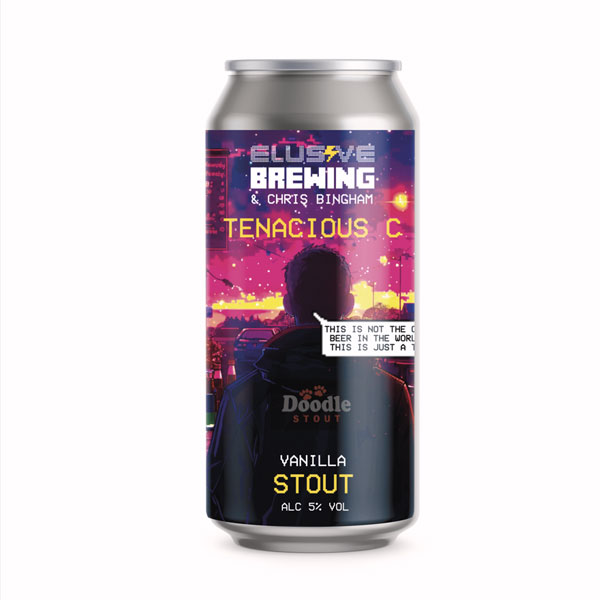 Tenacious C beer artwork