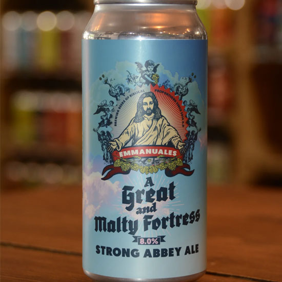 A Great & Malty Fortress beer artwork