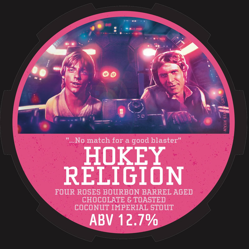 BA Hokey Religion beer artwork
