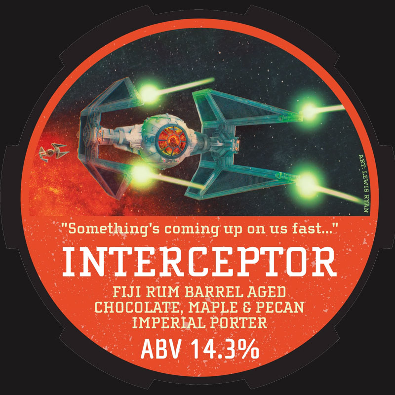 BA Interceptor beer artwork