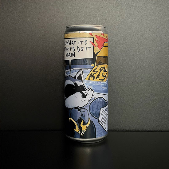 For What It's Worth: I'd Do It Again beer artwork