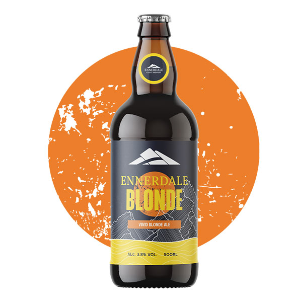 Blonde beer artwork