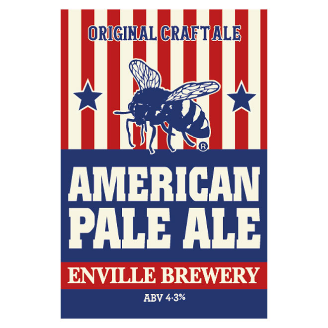 American Pale Ale beer artwork