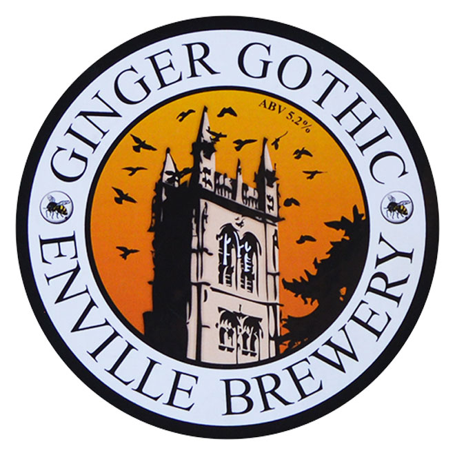 Ginger Gothic beer artwork