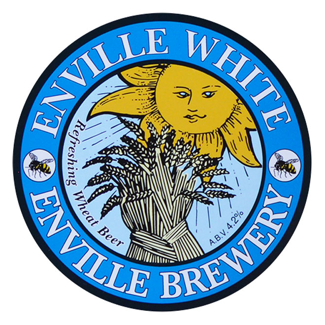 Enville White beer artwork