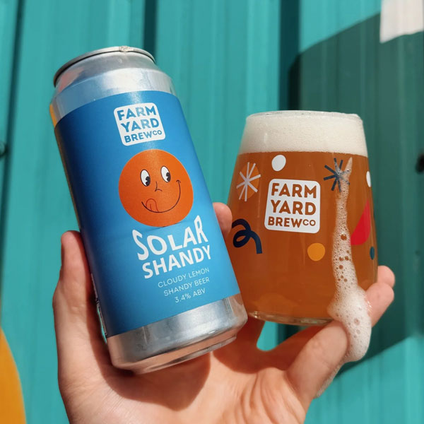 Solar Shandy beer artwork