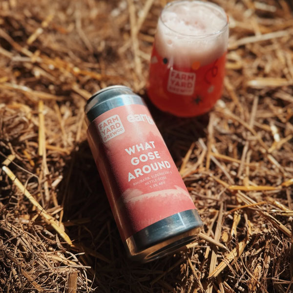 What Gose Around beer artwork