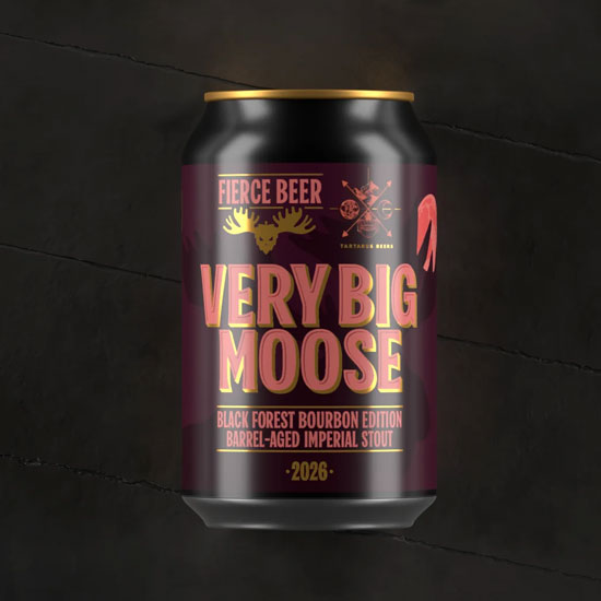 Very Big Moose 2026 - Black Forest Bourbon Edition beer artwork