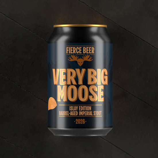 Very Big Moose 2026 - Islay Edition beer artwork