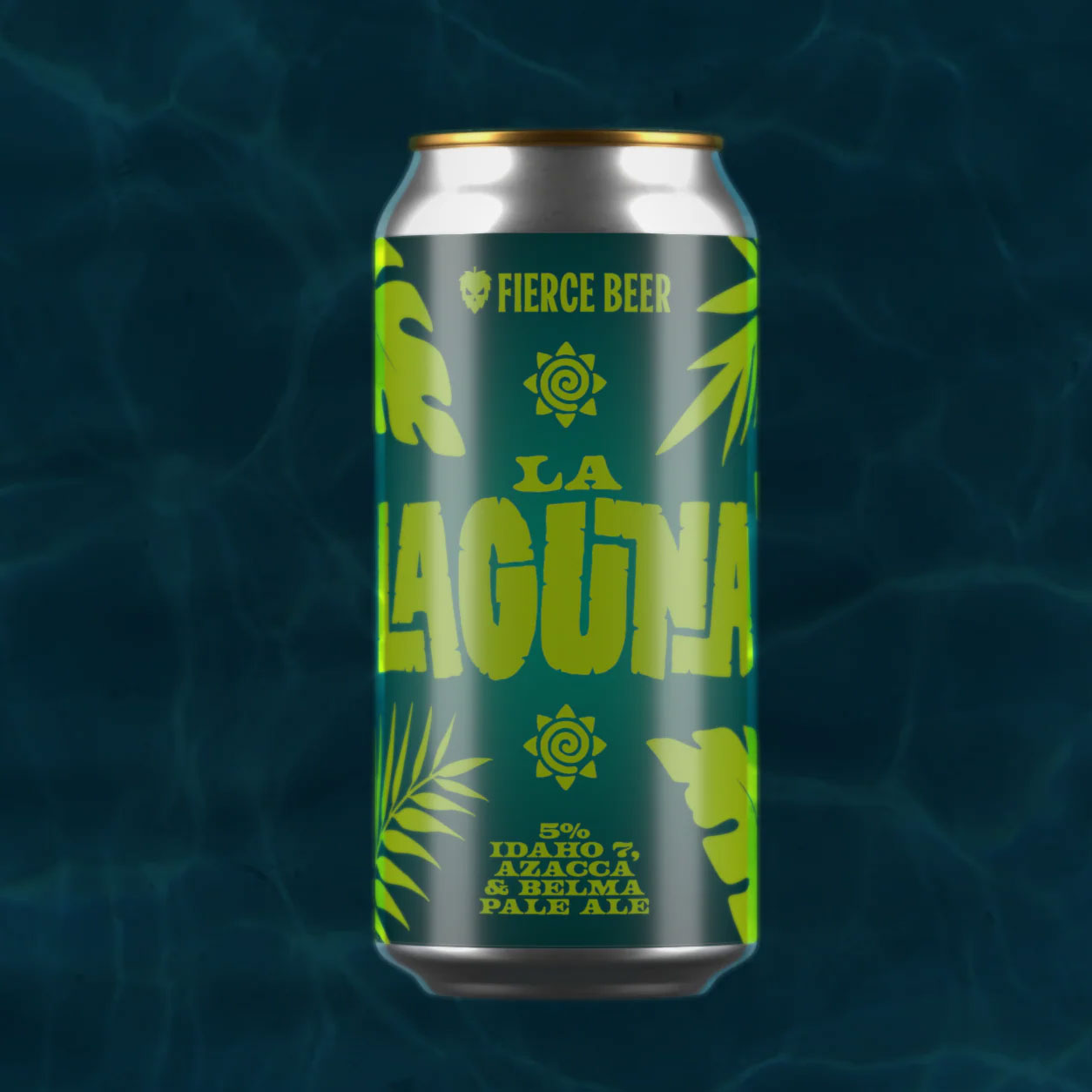La Laguna beer artwork