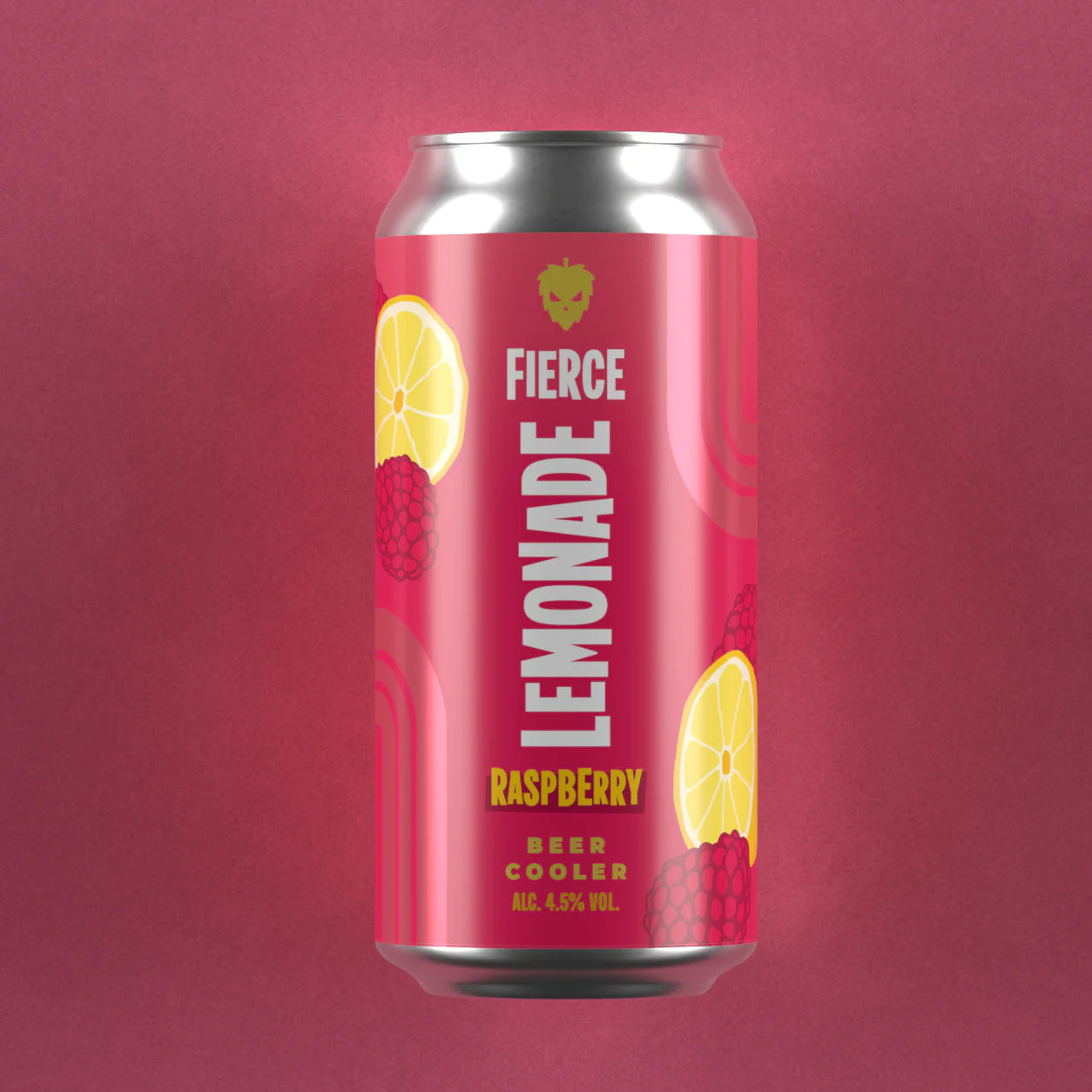 Fierce Lemonade with Raspberry beer artwork