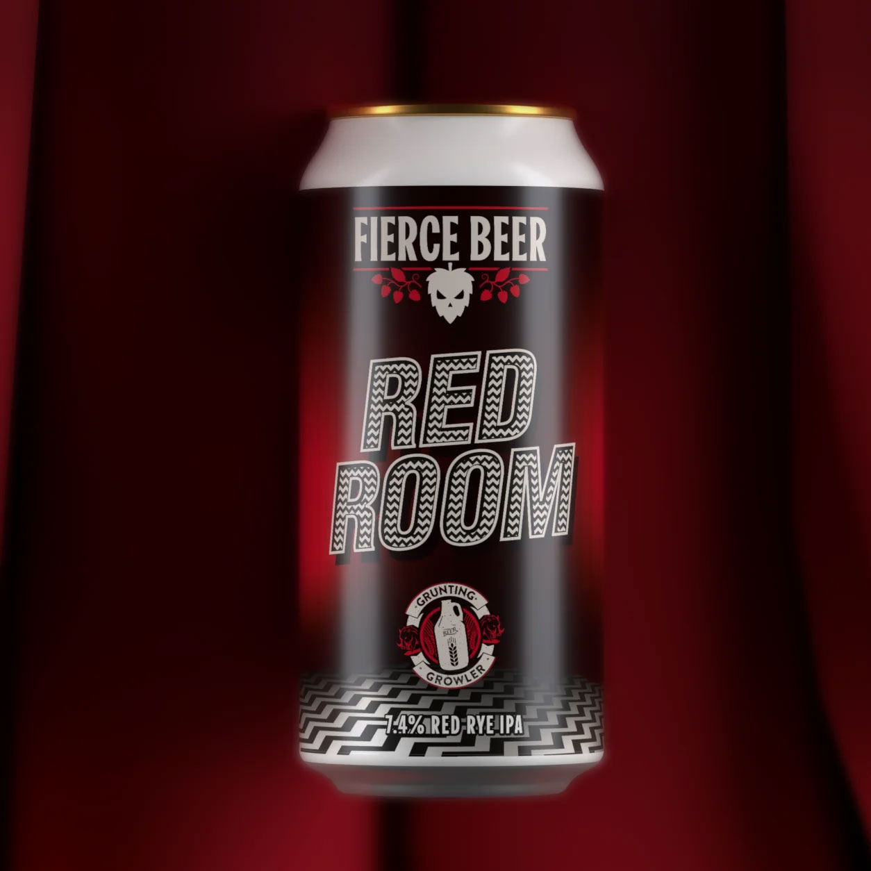Red Room beer artwork