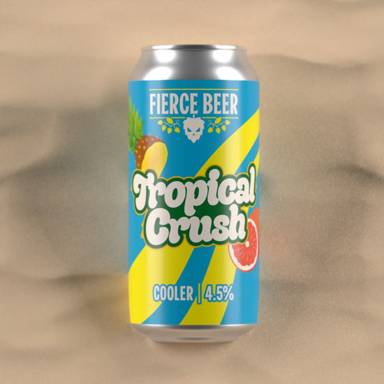 Tropical Crush Cooler beer artwork
