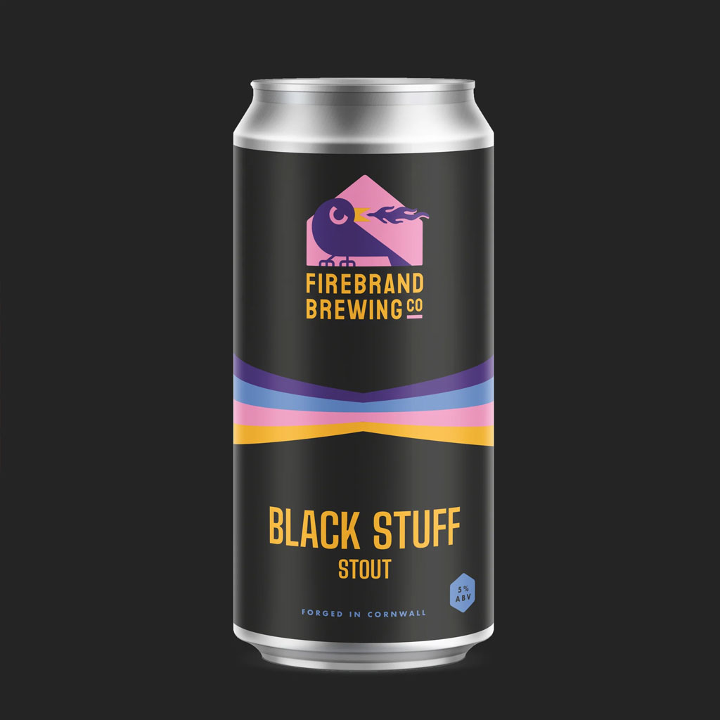 Black Stuff beer artwork