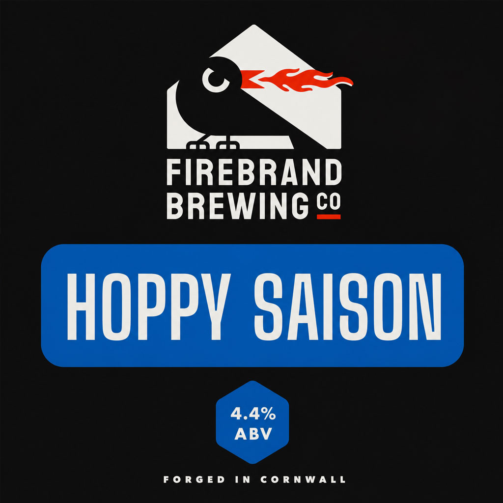 Hoppy Saison beer artwork