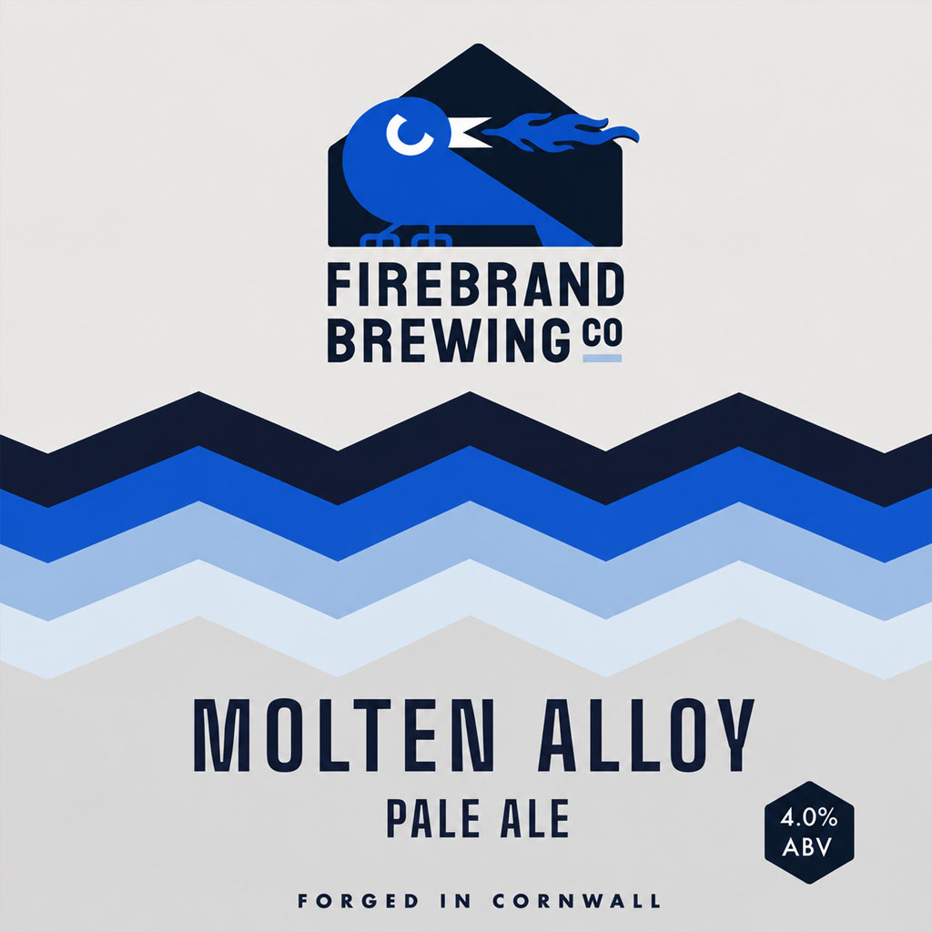 Molten Alloy beer artwork