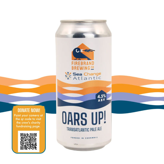 Artwork for Oars Up! by Firebrand Brewing