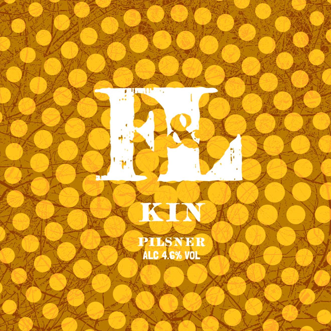 Kin beer artwork