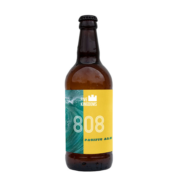 808 Pacific Ale beer artwork