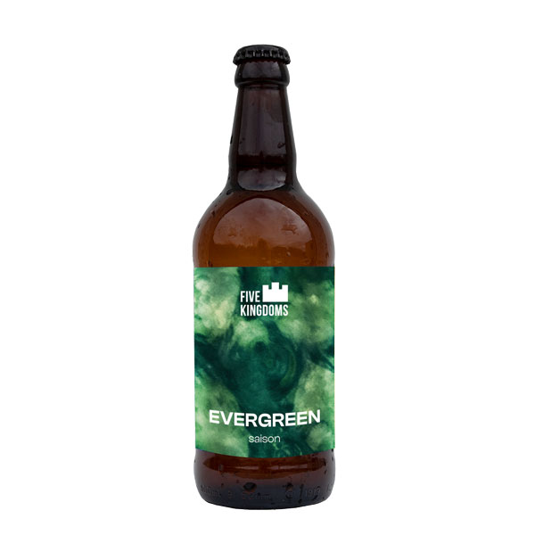 Evergreen beer artwork