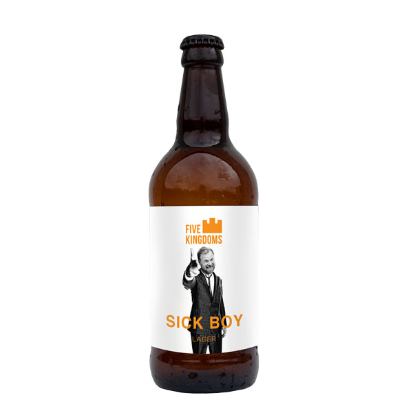 Sick Boy beer artwork