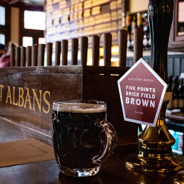Brick Field Brown beer artwork