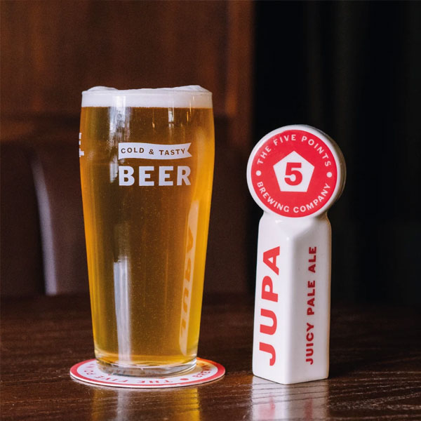 Five Points JUPA beer artwork