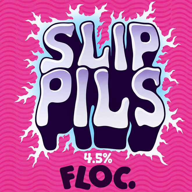 Slip Pils beer artwork