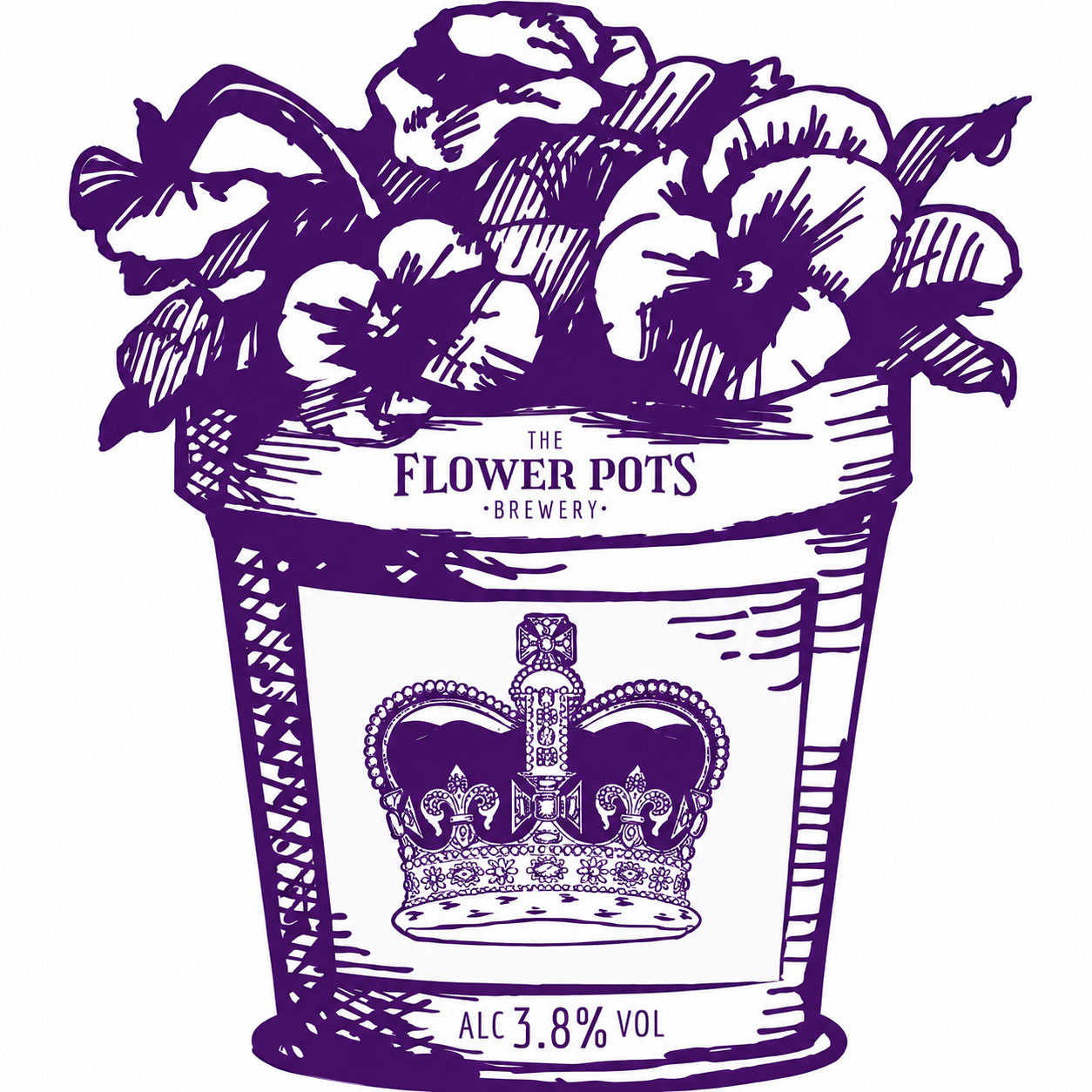 Coronation beer artwork
