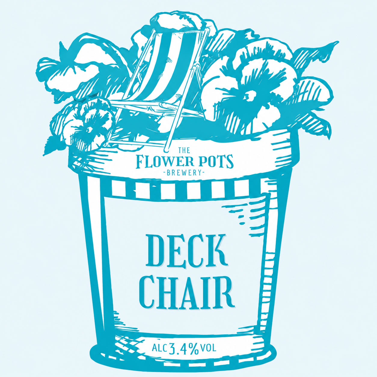 Deck Chair beer artwork