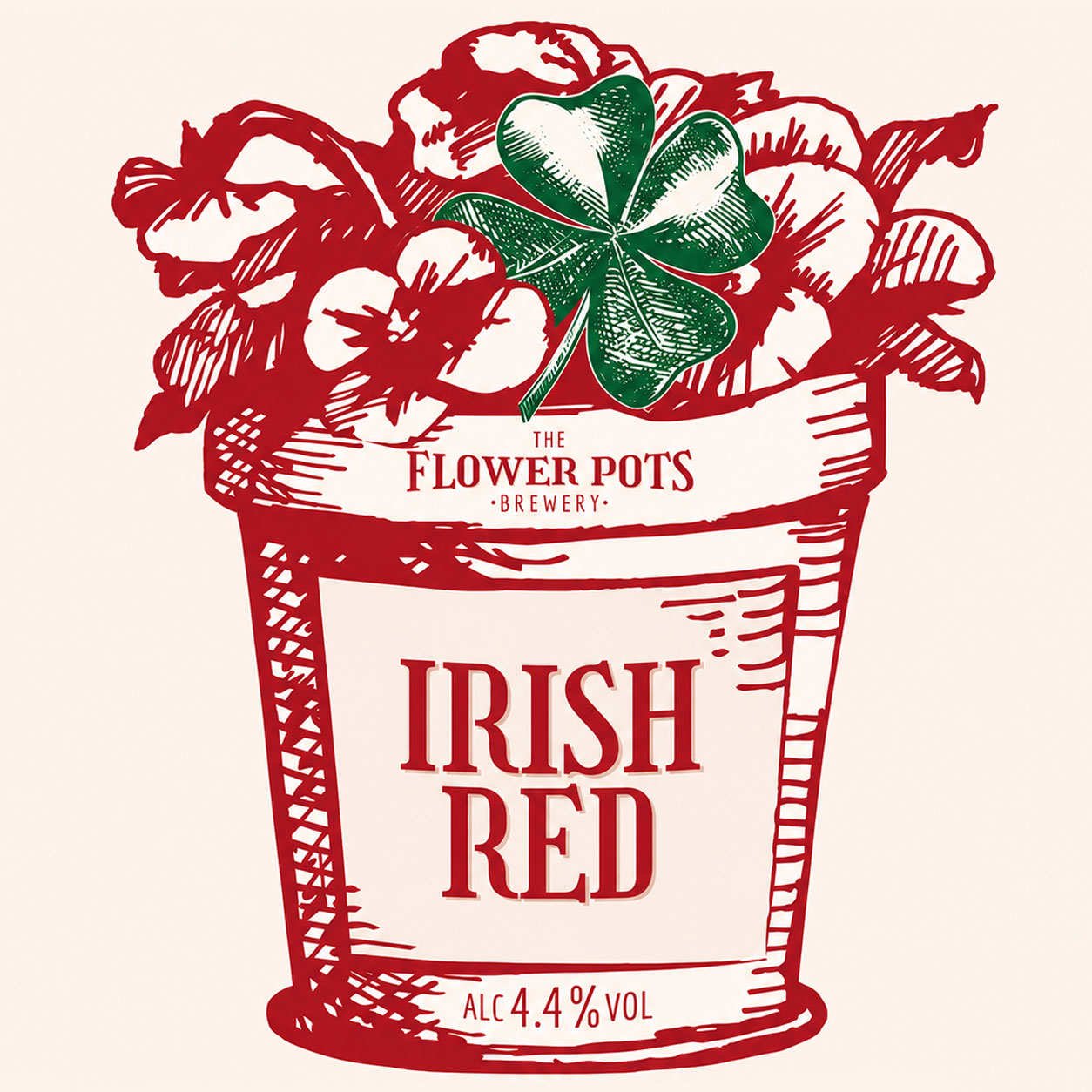 Artwork for Irish Red by Flower Pots