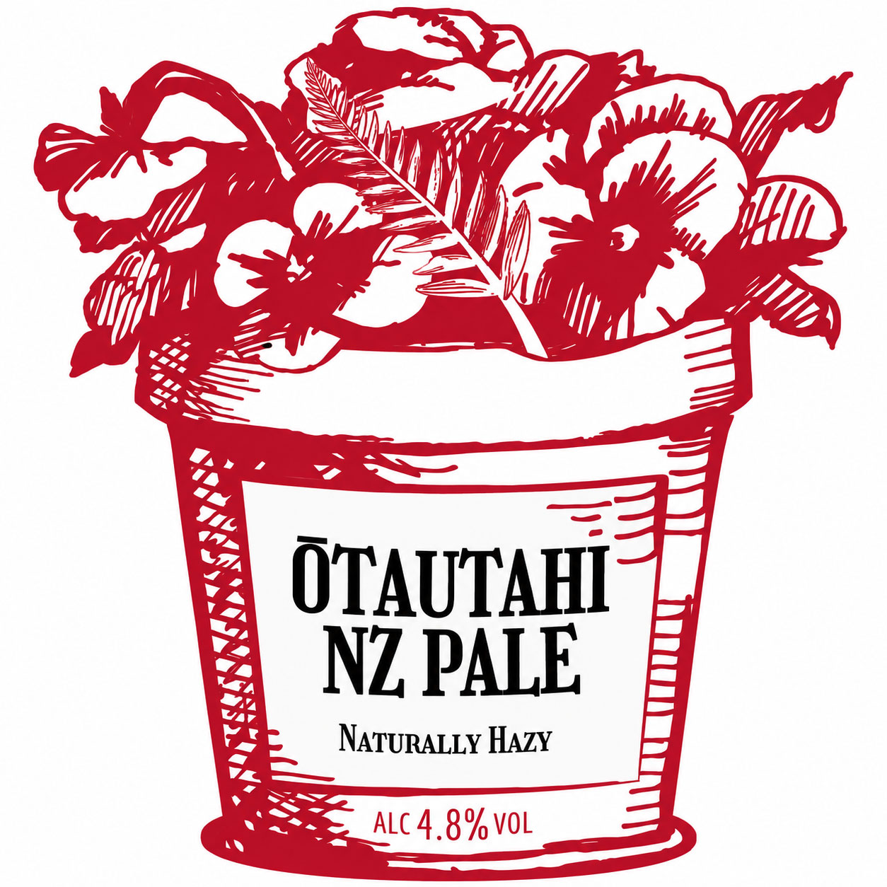 Ōtautahi NZ Pale beer artwork