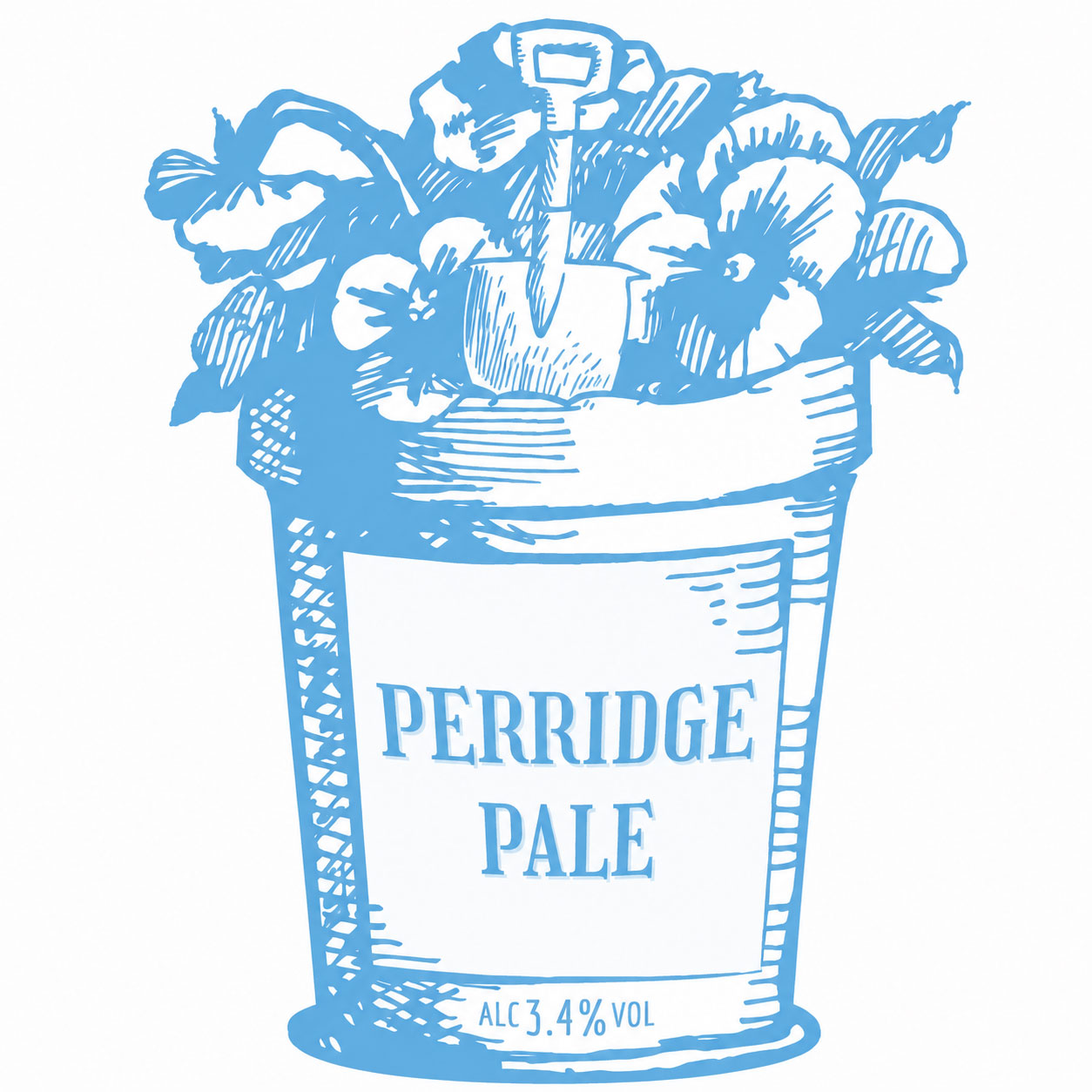 Perridge Pale beer artwork
