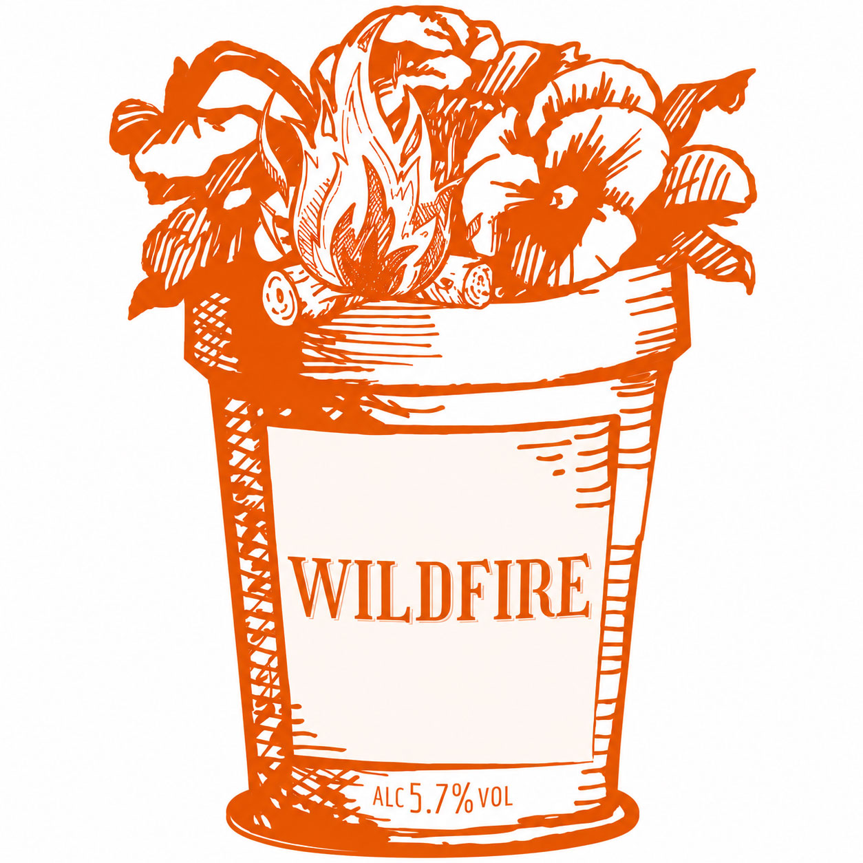 Wildfire beer artwork