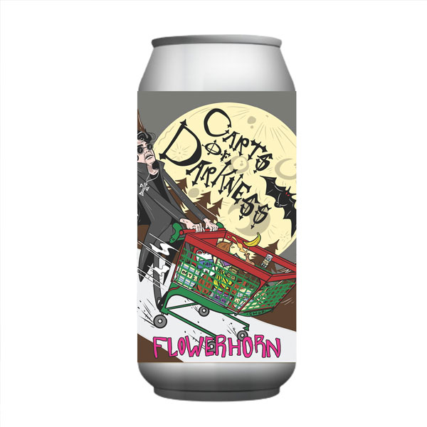 Carts of Darkness beer artwork