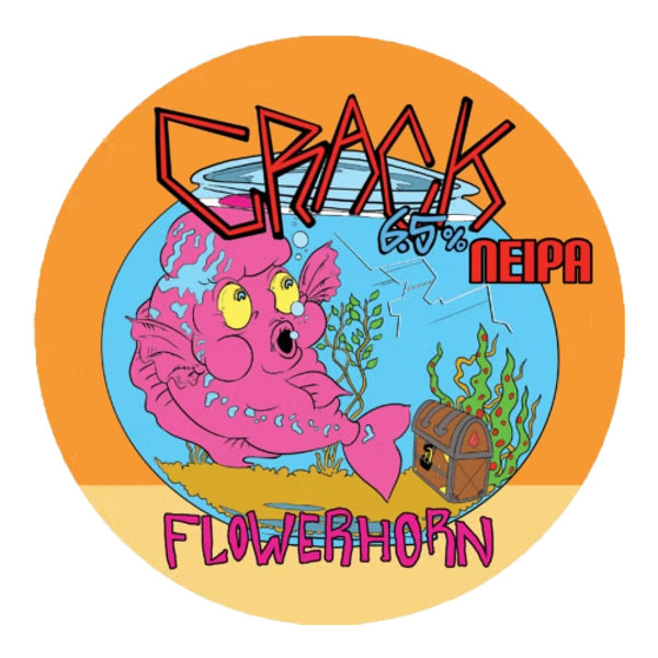 Crack beer artwork