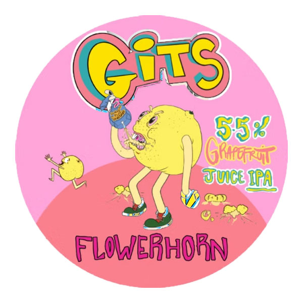 Gits beer artwork